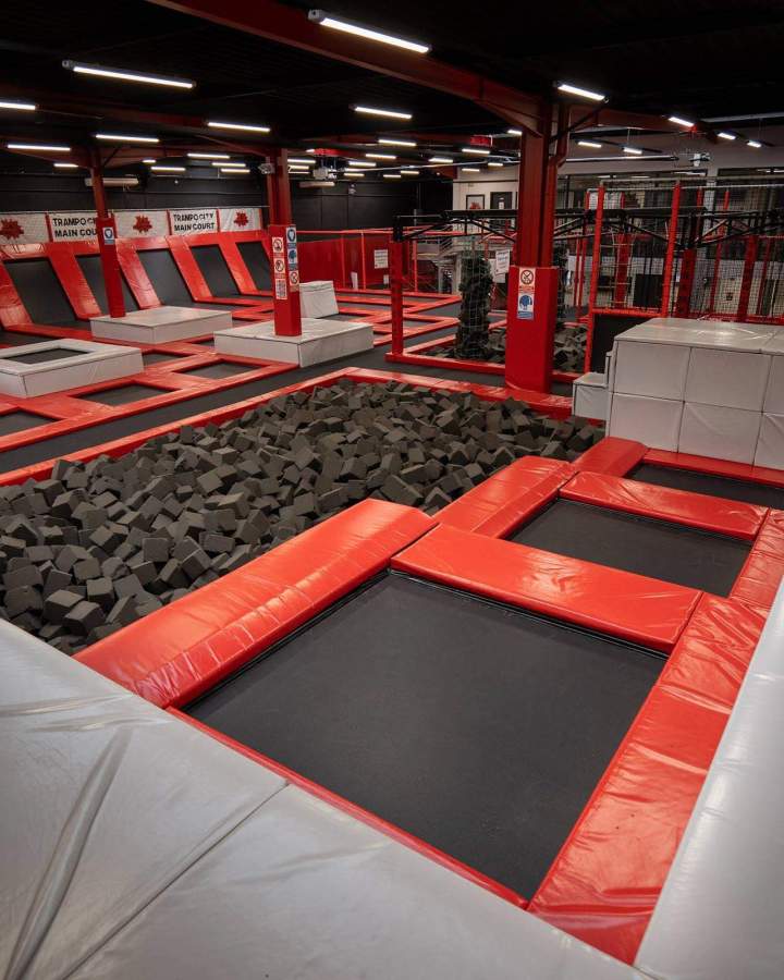 Trampolines d’intérieur pour tous
