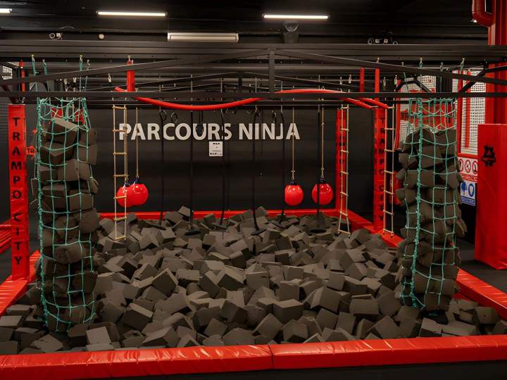 Le trampoline, peu importe la météo