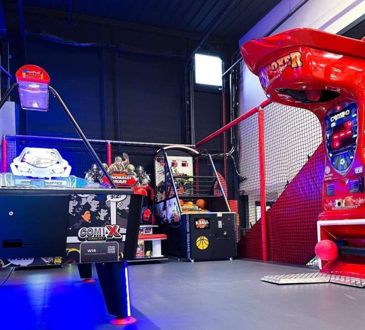 Zone arcade Trampo City Strasbourg